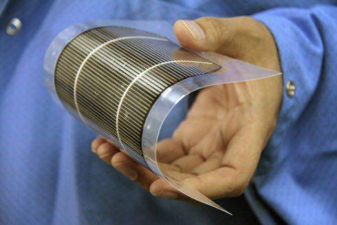 سلول خورشیدی پلیمری با قابلیت انعطاف‌پذیری
